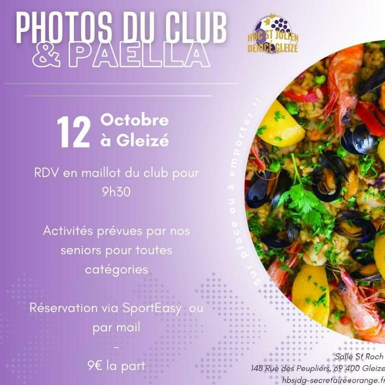 Paella &  Photos du Club