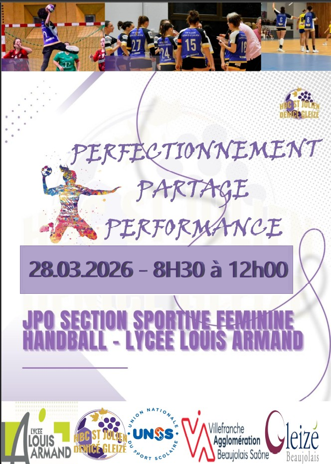 SECTION SPORTIVE : HAND FÉMININ