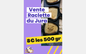 Vente Raclette