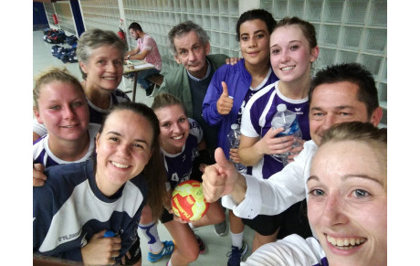 Les « guerrières » violettes de l’équipe 2 !