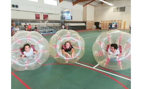 Le bubble foot s'invite à Saint Roch !