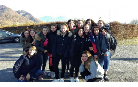 Les moins de 16 filles trouvent l’inspiration au pied du Mont Blanc