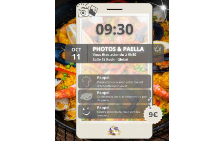 Paella &amp;  Photos du Club